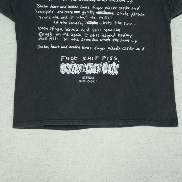 Nirvana Rock Memorial T Shirt